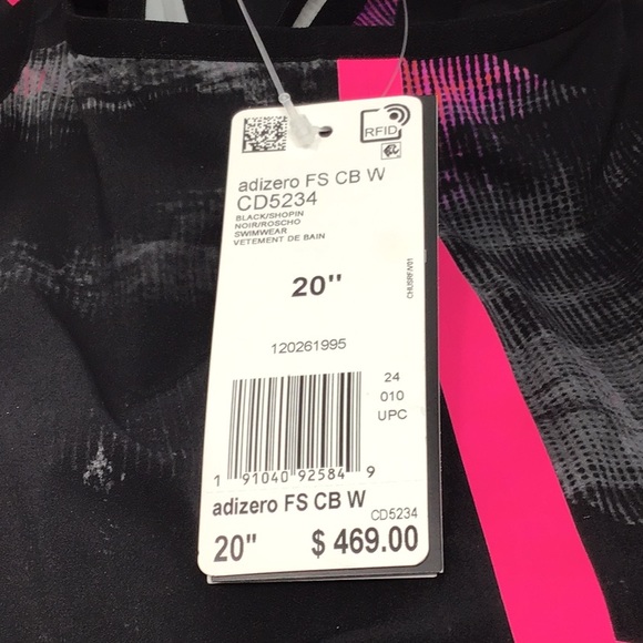 Women’s Adizero FS Swimsuit 20” - Picture 4 of 7